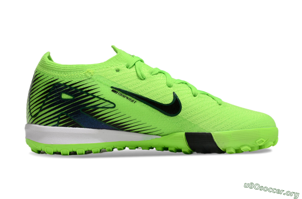 Kids Nike Air Zoom Mercurial Vapor 16 Elite TF Football Shoes - Yellow/Black/White 6