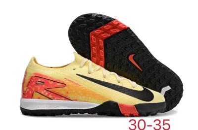 Kids Nike Air Zoom Mercurial Vapor 16 Elite TF Football Shoes - Yellow/Red/Black