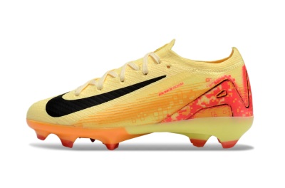 Kids Nike Air Zoom Mercurial Vapor 16 Elite FG Football Boots - Yellow/Red/Black