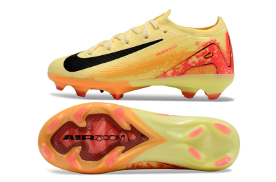Kids Nike Air Zoom Mercurial Vapor 16 Elite FG Football Boots - Yellow/Red/Black