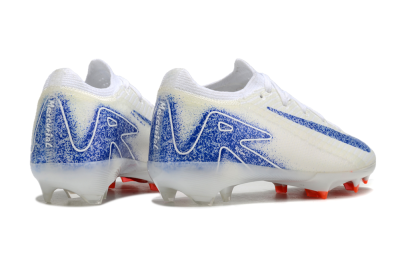 Kids Nike Air Zoom Mercurial Vapor 16 Elite FG Football Boots - Beige/Blue/White