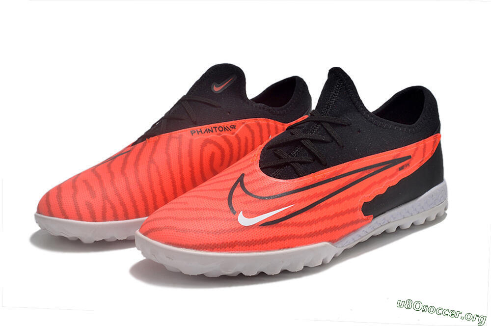 Nike React Phantom GX Pro TF Football Shoes - Red/Black/White 5