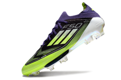 Adidas F50+ Lightstrike Pro FG Football Boots - Purple/Yellow/White