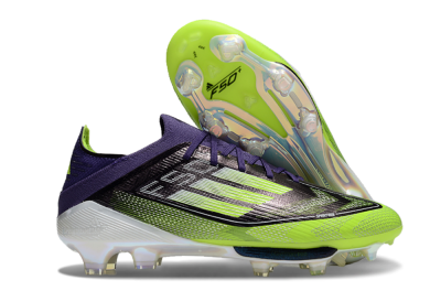 Adidas F50+ Lightstrike Pro FG Football Boots - Purple/Yellow/White