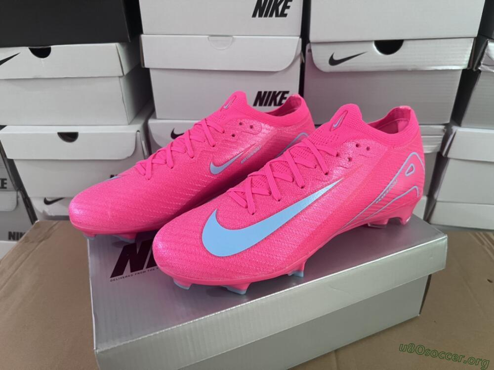 Nike Air Zoom Mercurial Vapor 16 Elite FG Football Boots - Red/Jade