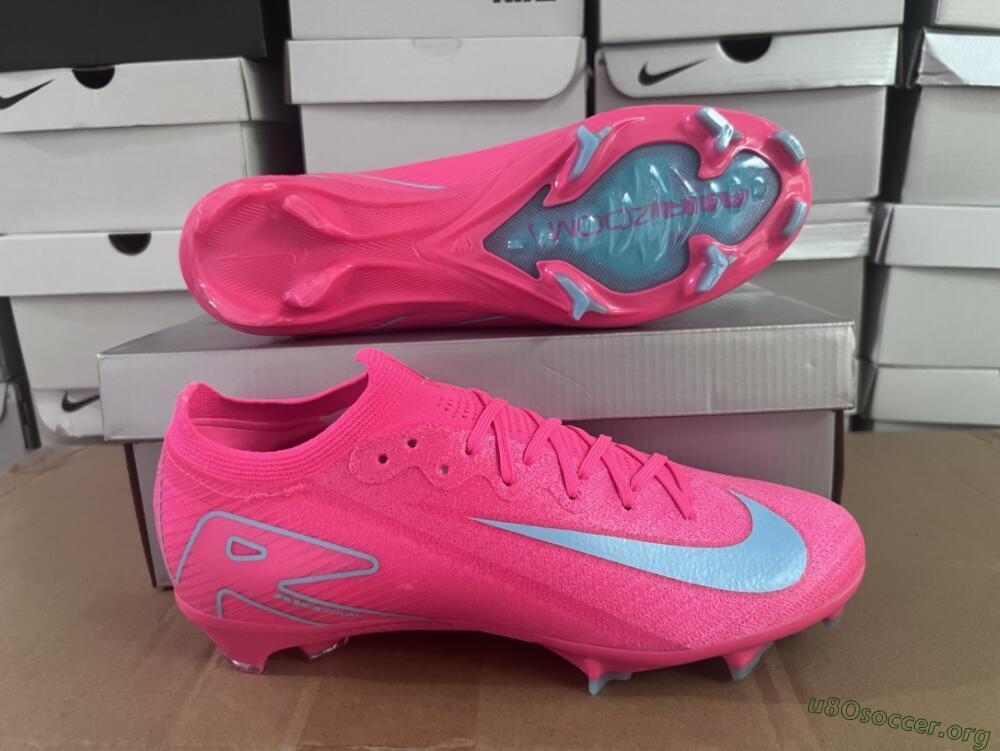 Nike Air Zoom Mercurial Vapor 16 Elite FG Football Boots - Red/Jade