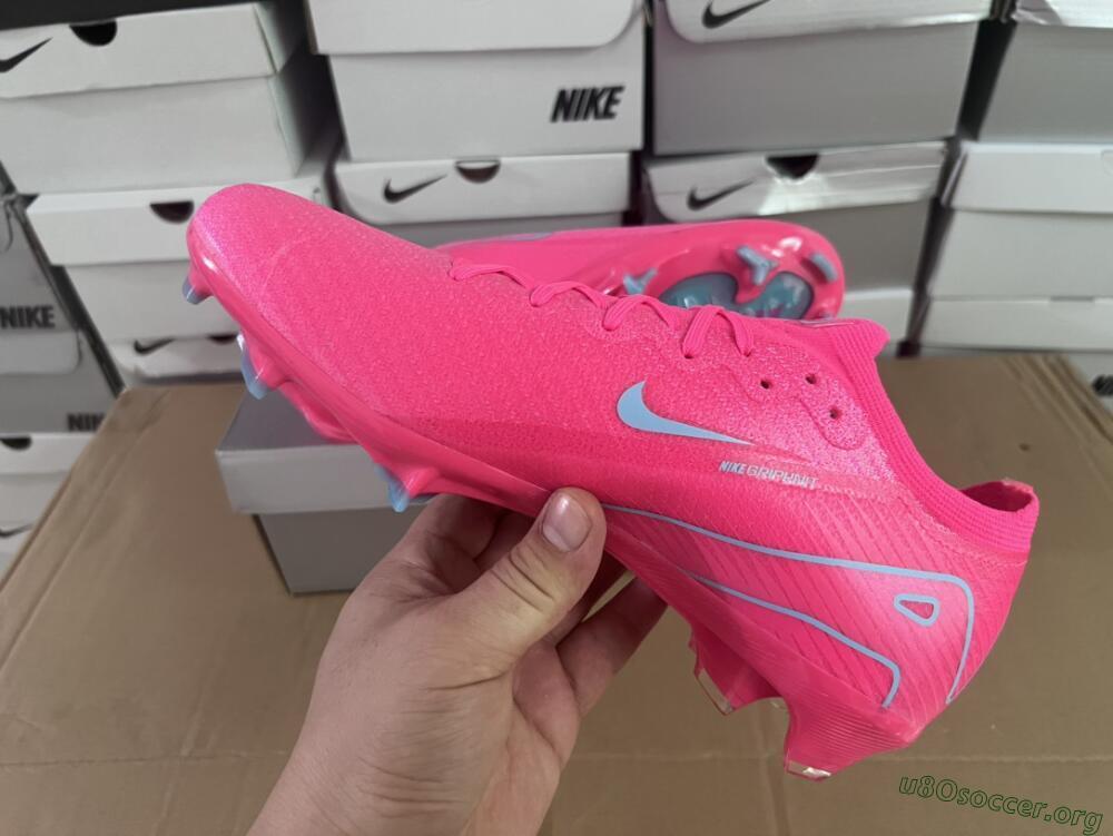 Nike Air Zoom Mercurial Vapor 16 Elite FG Football Boots - Red/Jade
