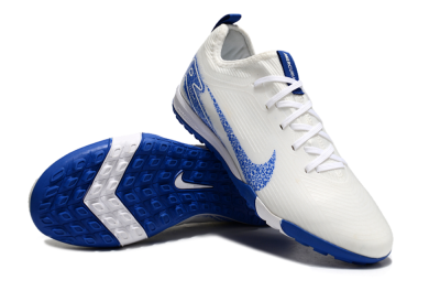 Nike Air Zoom Mercurial Vapor 16 Pro TF Football Shoes - White/Blue