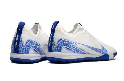 Nike Air Zoom Mercurial Vapor 16 Pro TF Football Shoes - White/Blue
