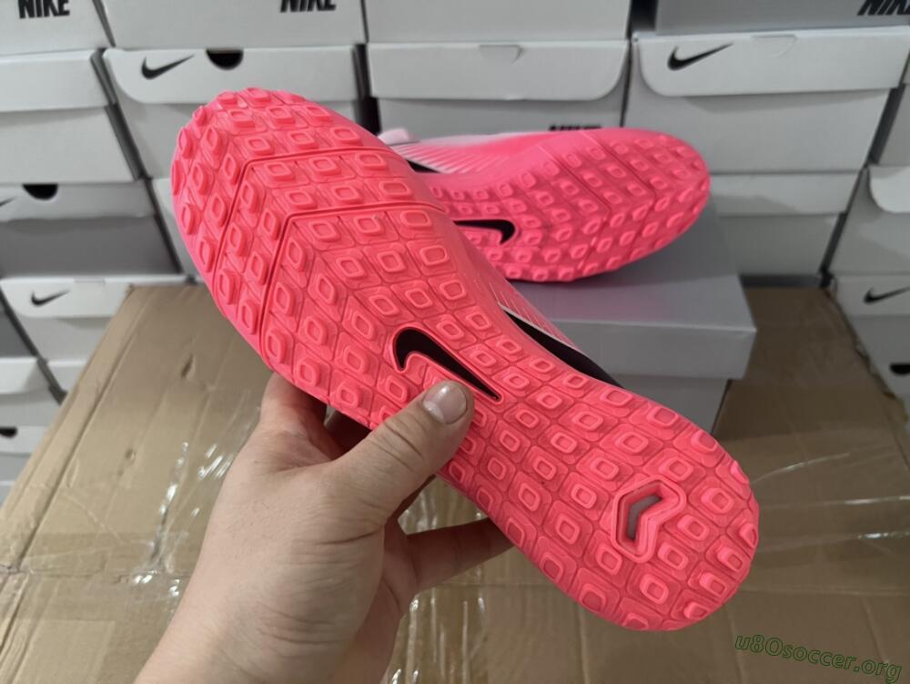 Nike Air Zoom Mercurial Superfly 10 Elite TF Football Shoes - Pink/Black
