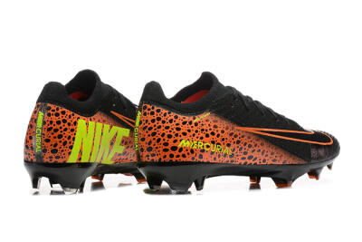 Nike Air Zoom Mercurial Vapor 16 Elite FG Football Boots - Black/Orange/Yellow