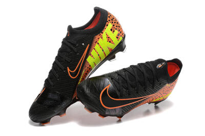 Nike Air Zoom Mercurial Vapor 16 Elite FG Football Boots - Black/Orange/Yellow