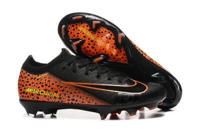Nike Air Zoom Mercurial Vapor 16 Elite FG Football Boots - Black/Orange/Yellow