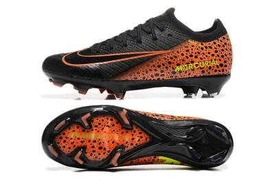 Nike Air Zoom Mercurial Vapor 16 Elite FG Football Boots - Black/Orange/Yellow