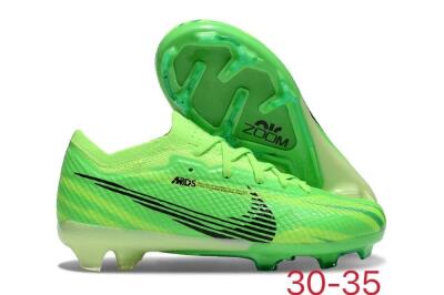 Kids Nike Air Zoom Mercurial Vapor 15 Elite FG Football Boots - Yellow/Black