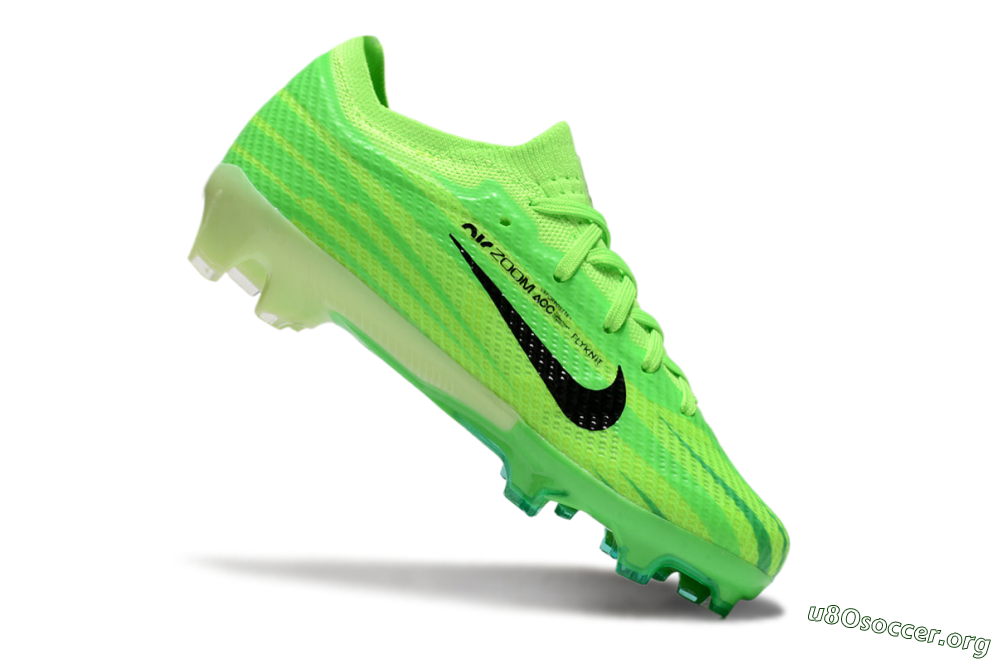 Kids Nike Air Zoom Mercurial Vapor 15 Elite FG Football Boots - Yellow/Black 4