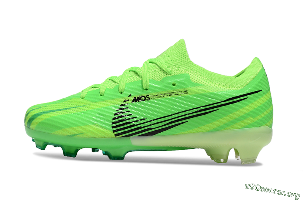 Kids Nike Air Zoom Mercurial Vapor 15 Elite FG Football Boots - Yellow/Black 3