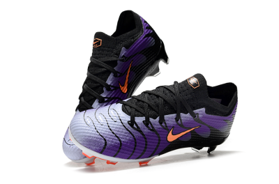 Kids Nike Air Zoom Mercurial Vapor 15 Elite FG Football Boots - Purple/Orange/Black