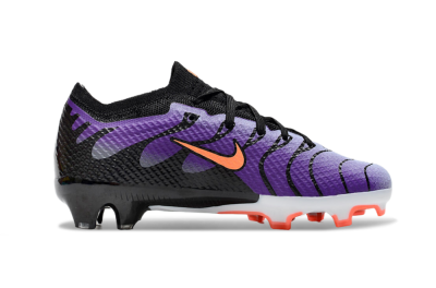 Kids Nike Air Zoom Mercurial Vapor 15 Elite FG Football Boots - Purple/Orange/Black