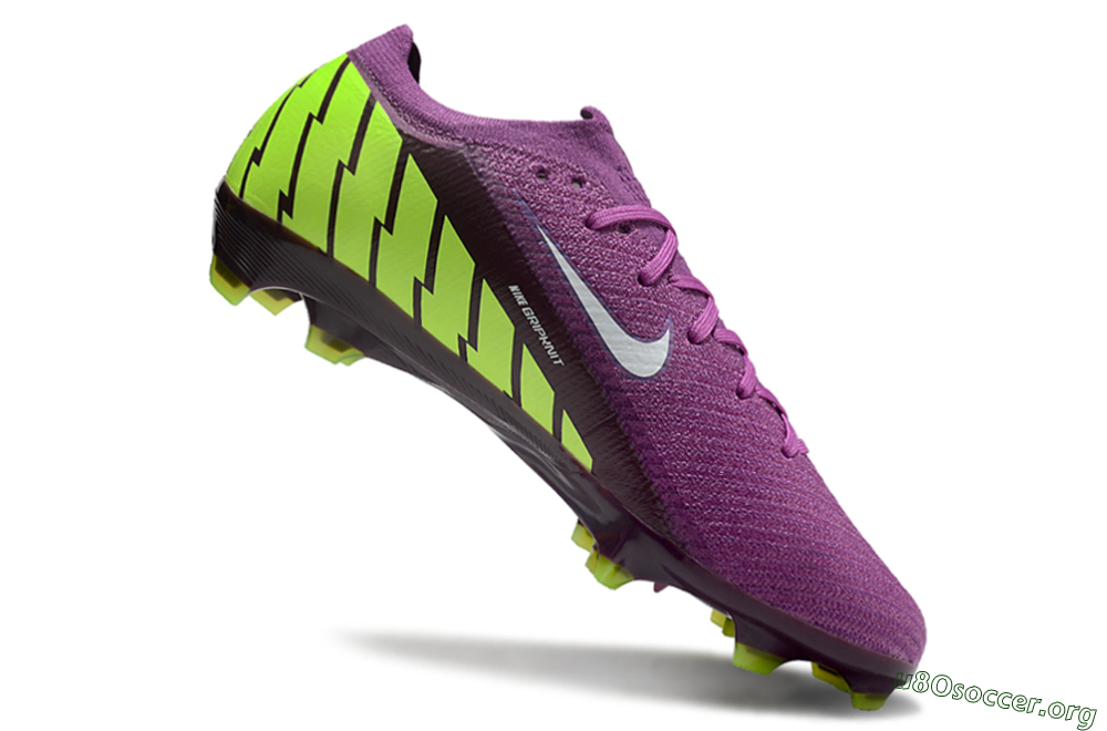 Nike Air Zoom Mercurial Vapor 16 Elite FG Football Boots - Purple/White/Yellow/Brown 4