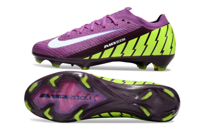 Nike Air Zoom Mercurial Vapor 16 Elite FG Football Boots - Purple/White/Yellow/Brown