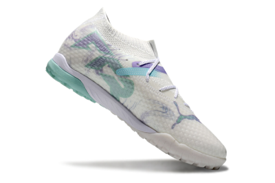 Puma Future Ultimate TF Football Shoes - Beige/Jade/Purple