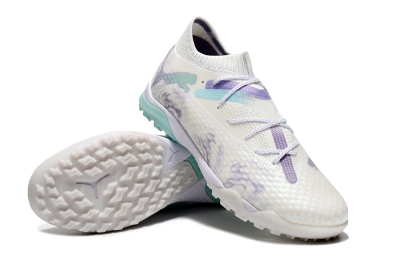 Puma Future Ultimate TF Football Shoes - Beige/Jade/Purple