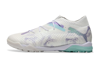 Puma Future Ultimate TF Football Shoes - Beige/Jade/Purple