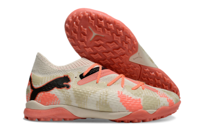 Puma Future Ultimate TF Football Shoes - Beige/Red/Black