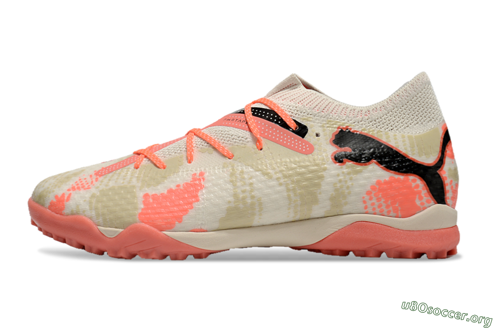 Puma Future Ultimate TF Football Shoes - Beige/Red/Black 0