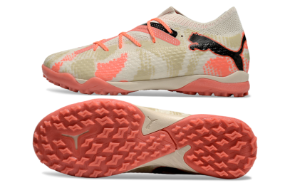 Puma Future Ultimate TF Football Shoes - Beige/Red/Black