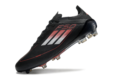 Adidas F50 Eltie FG Football Boots - Black/White/Red
