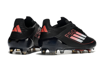 Adidas F50 Eltie FG Football Boots - Black/White/Red