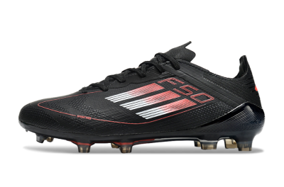 Adidas F50 Eltie FG Football Boots - Black/White/Red