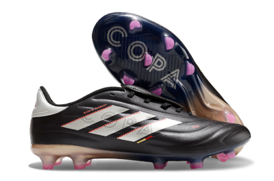 Adidas Copa Pure 2 FG Football Boots - Black/White/Blue