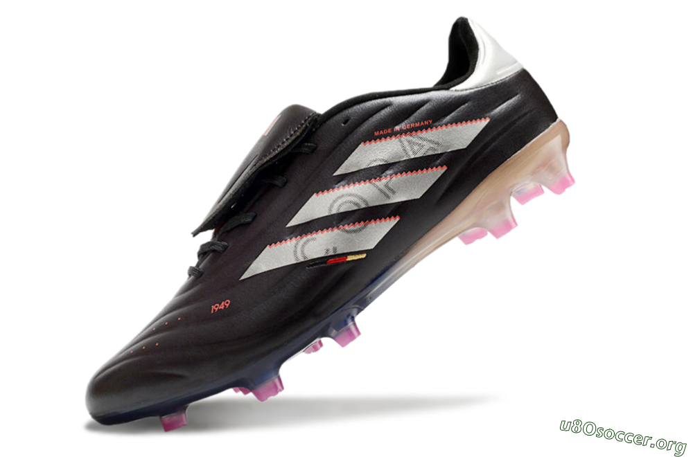 Adidas Copa Pure 2 FG Football Boots - Black/White/Blue 5