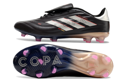 Adidas Copa Pure 2 FG Football Boots - Black/White/Blue