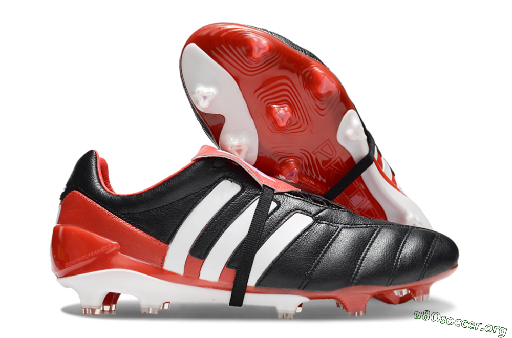 Adidas Predator Mutator Mania Tormentor FG Football Boots - Black/White/Red 2