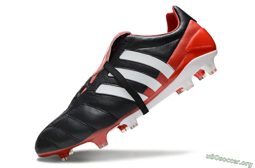 Adidas Predator Mutator Mania Tormentor FG Football Boots - Black/White/Red 5
