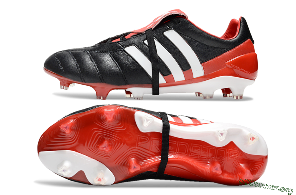Adidas Predator Mutator Mania Tormentor FG Football Boots - Black/White/Red 1