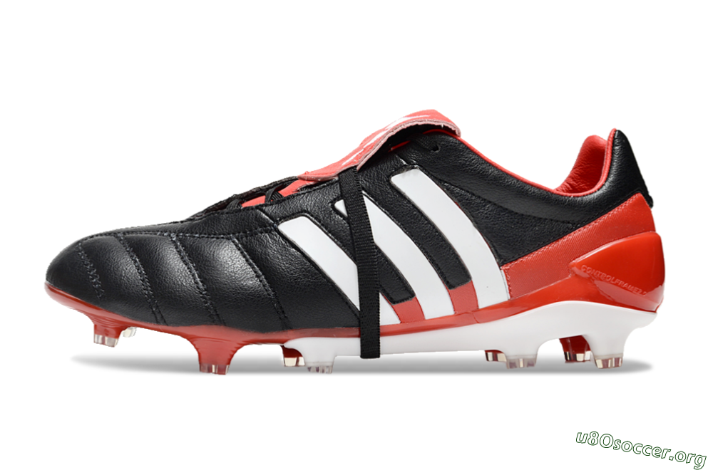 Adidas Predator Mutator Mania Tormentor FG Football Boots - Black/White/Red 3