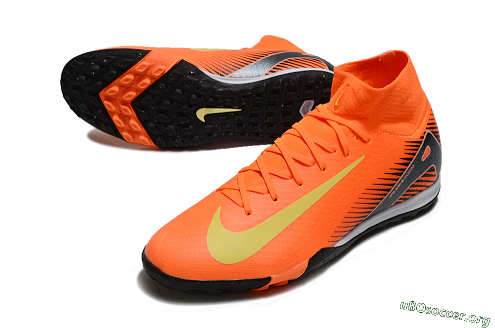 Nike Air Zoom Mercurial Superfly 10 Elite TF Football Shoes - Red/Yellow/Black 0
