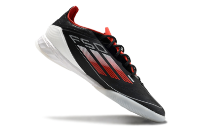 Adidas F50 Pro IC Football Shoes - Black/Red/White