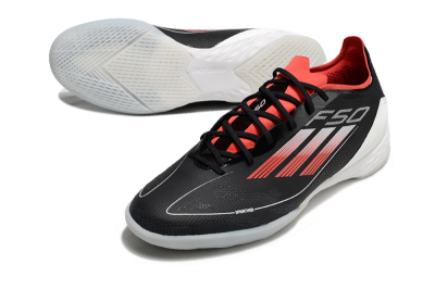 Adidas F50 Pro IC Football Shoes - Black/Red/White