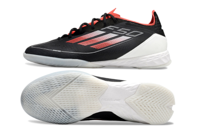 Adidas F50 Pro IC Football Shoes - Black/Red/White