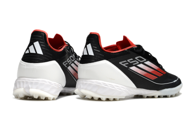 Adidas F50 Pro TF Football Shoes - Black/Red/White