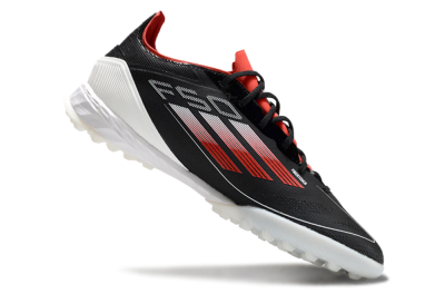 Adidas F50 Pro TF Football Shoes - Black/Red/White