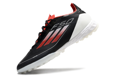 Adidas F50 Pro TF Football Shoes - Black/Red/White