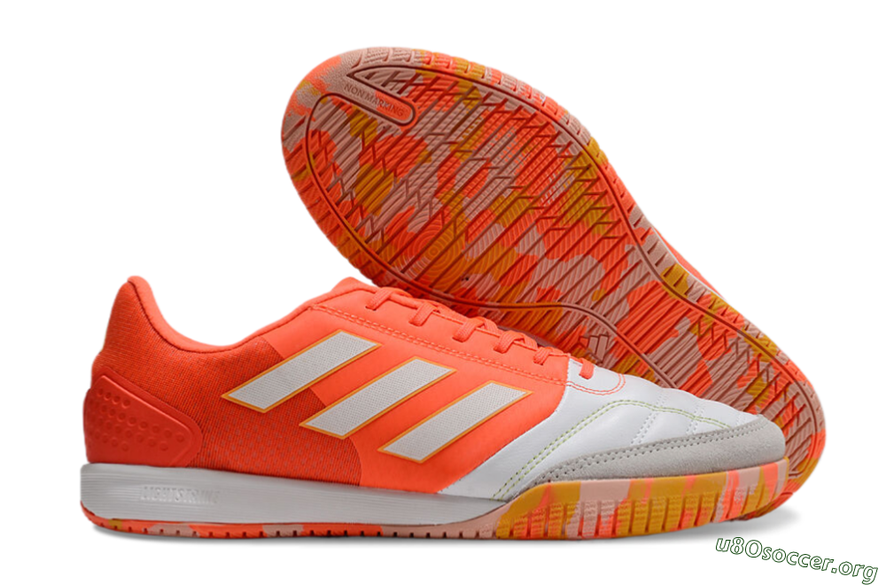 Adidas Top Sala Competition IC Football Shoes - White/Red/Yellow 2
