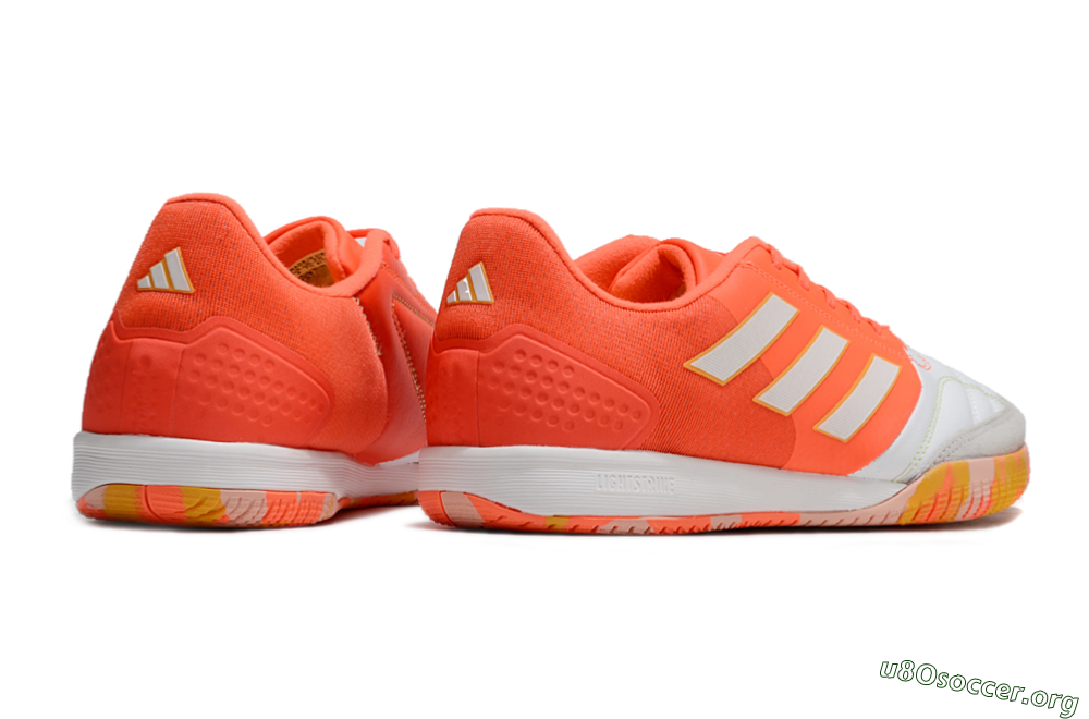 Adidas Top Sala Competition IC Football Shoes - White/Red/Yellow 6